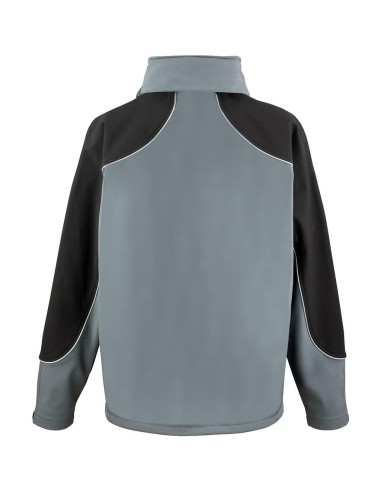 R-R118X-Hooded Soft Shell Jacket